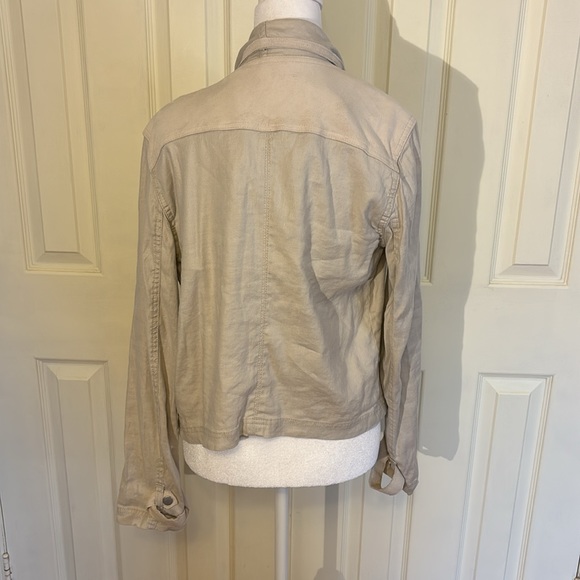 EUC Anthropologie Linen Jacket - Picture 6 of 10